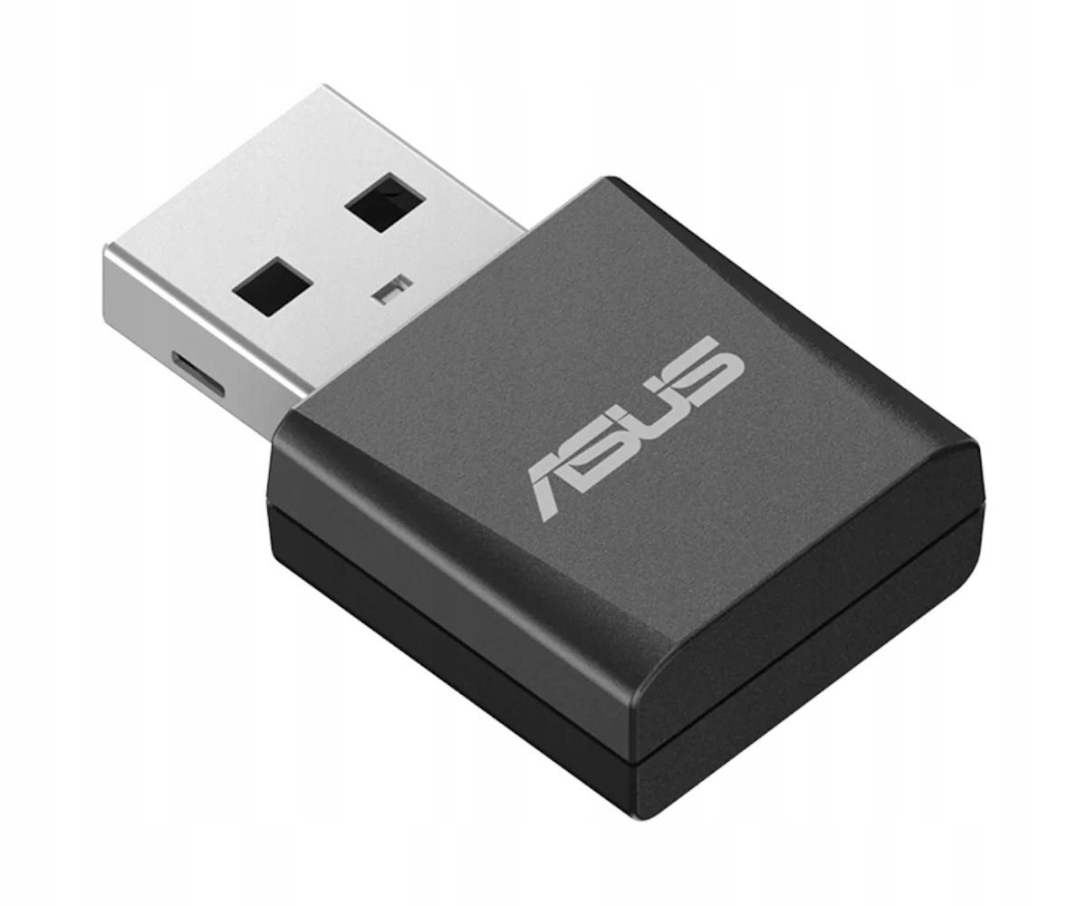 Karta sieciowa Asus USB-BE92 Nano 6500Mb/s a/b/g/n/ac/ax/be WiFi 7 Tri-band