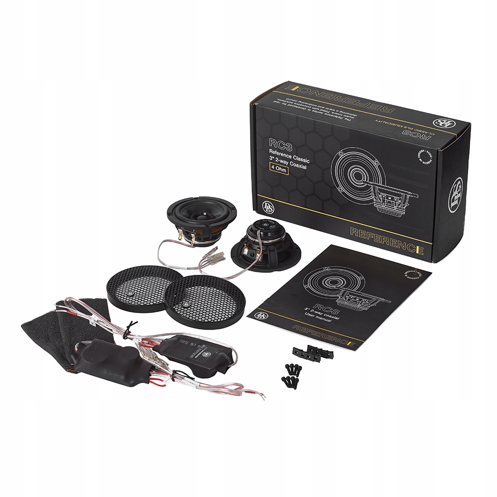GŁOŚNIKI SAMOCHODOWE DLS CRPP AUDIO SYSTEM 100W 87MM DWUDROŻNE KOMPLET EAN (GTIN) 7331644821441