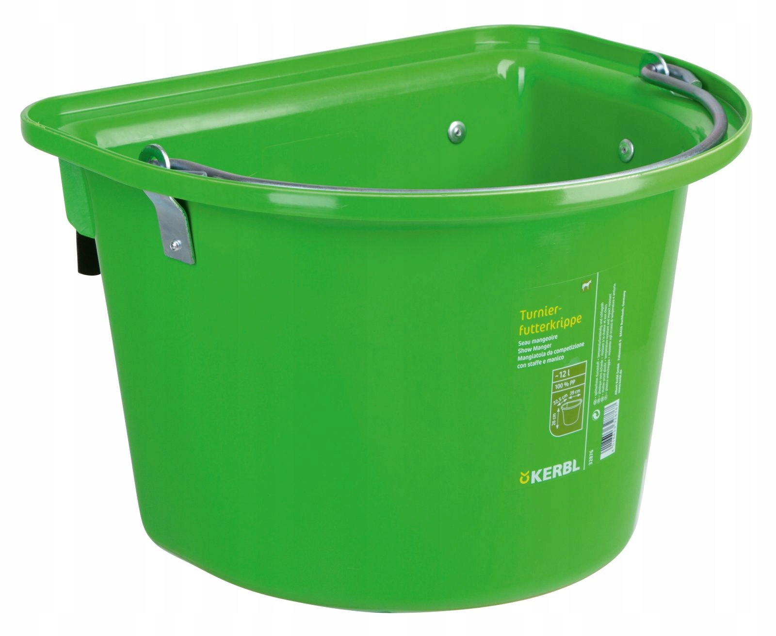 

Żłób na paszę z zawiesiem i pałąkiem, 12 l, Kerbl