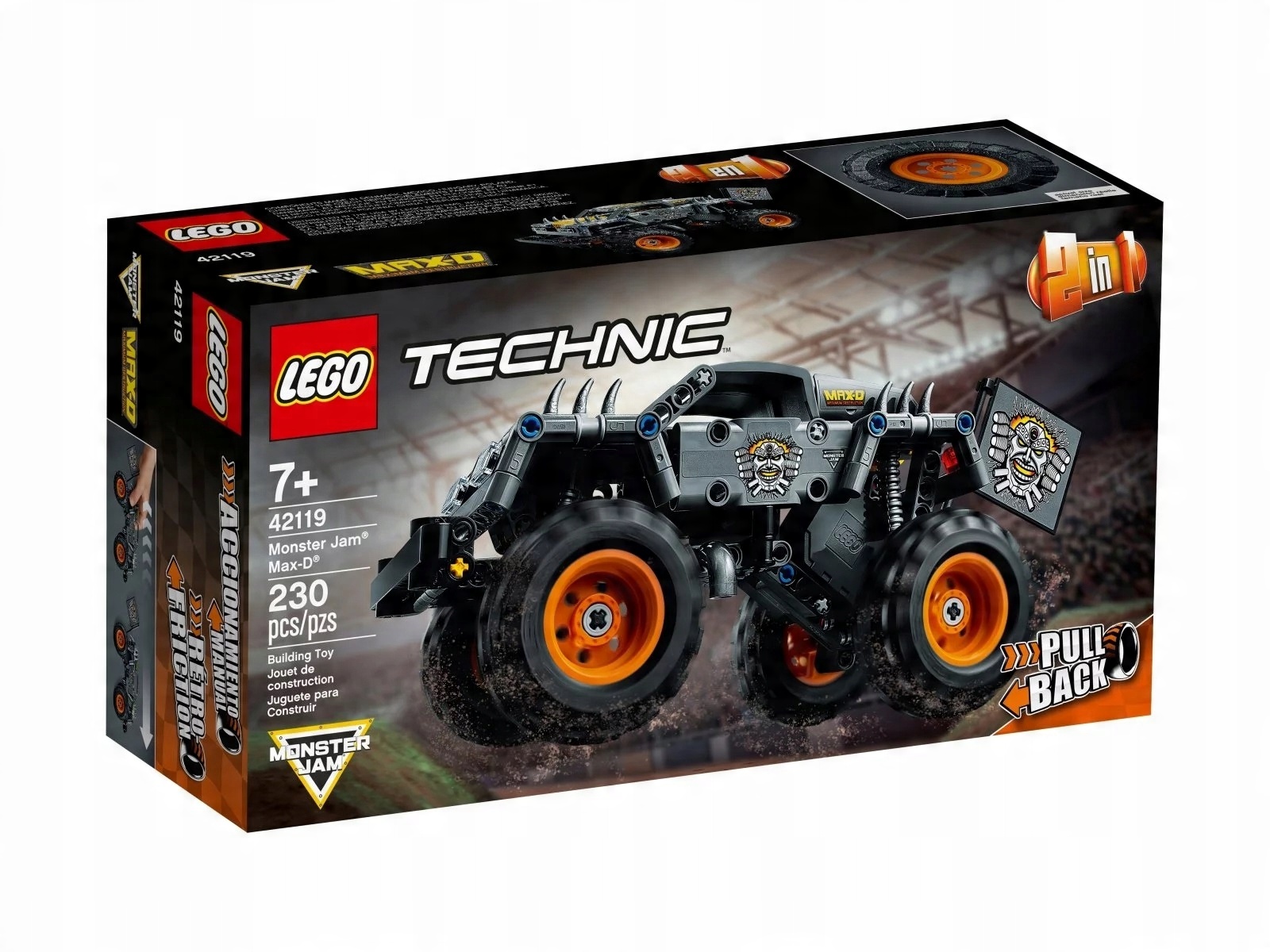 

Lego Technic Monster Jam Max-D 42119