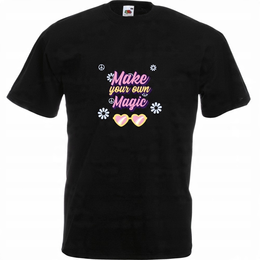 

Koszulka make your own magic L czarna