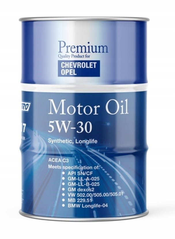 OLD 5W30 60L OPEL OLEJ DO OPEL/CHEVROLET 5W30 60L / SN/CF / 502.00 505.01 / Producent Inny