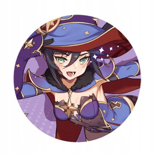 Przypinka Genshin Impact Mona 58mm