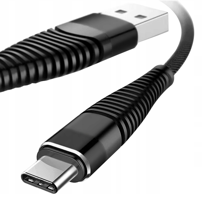 Długi 2 metry Wzmacniany Kabel TYP-C QUICK CHARGE