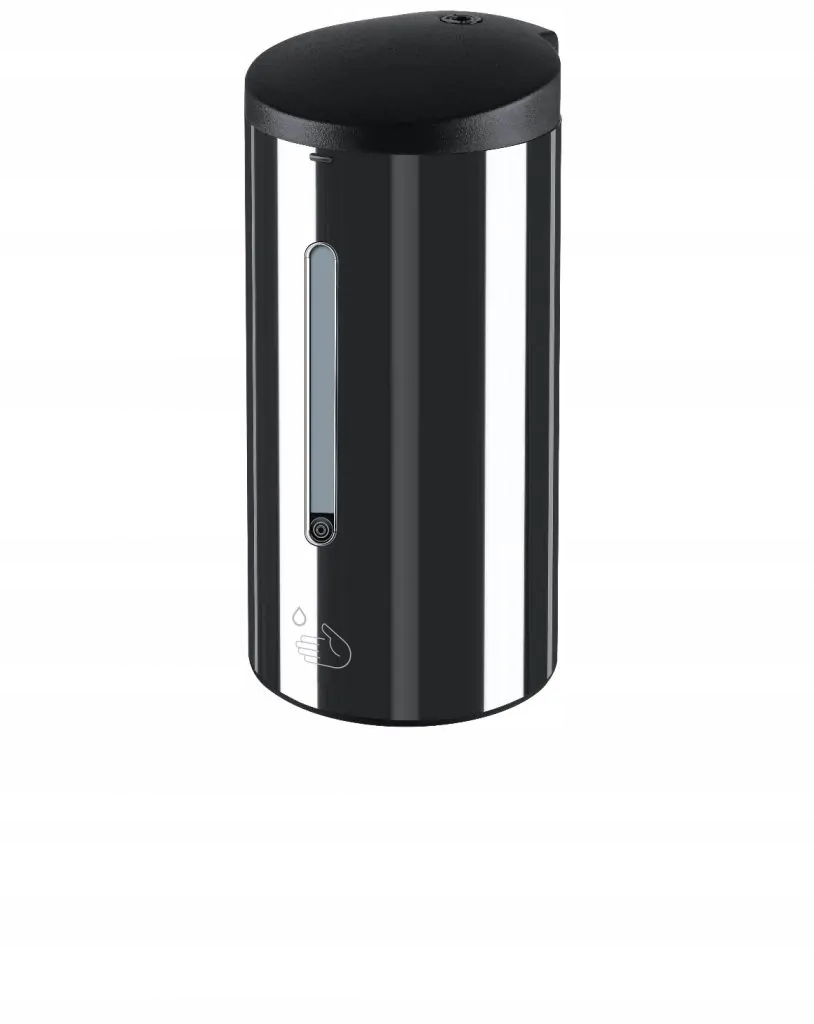 Automatický dávkovač Stella na tekuté/gelové mýdlo dezinfekční 0,7 l, černý
