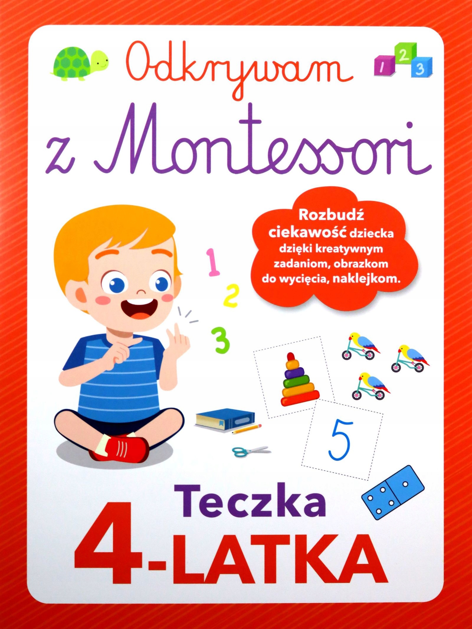 ODKRYWAM Z MONTESSORI. TECZKA 4-LATKA [KSIĄŻKA]