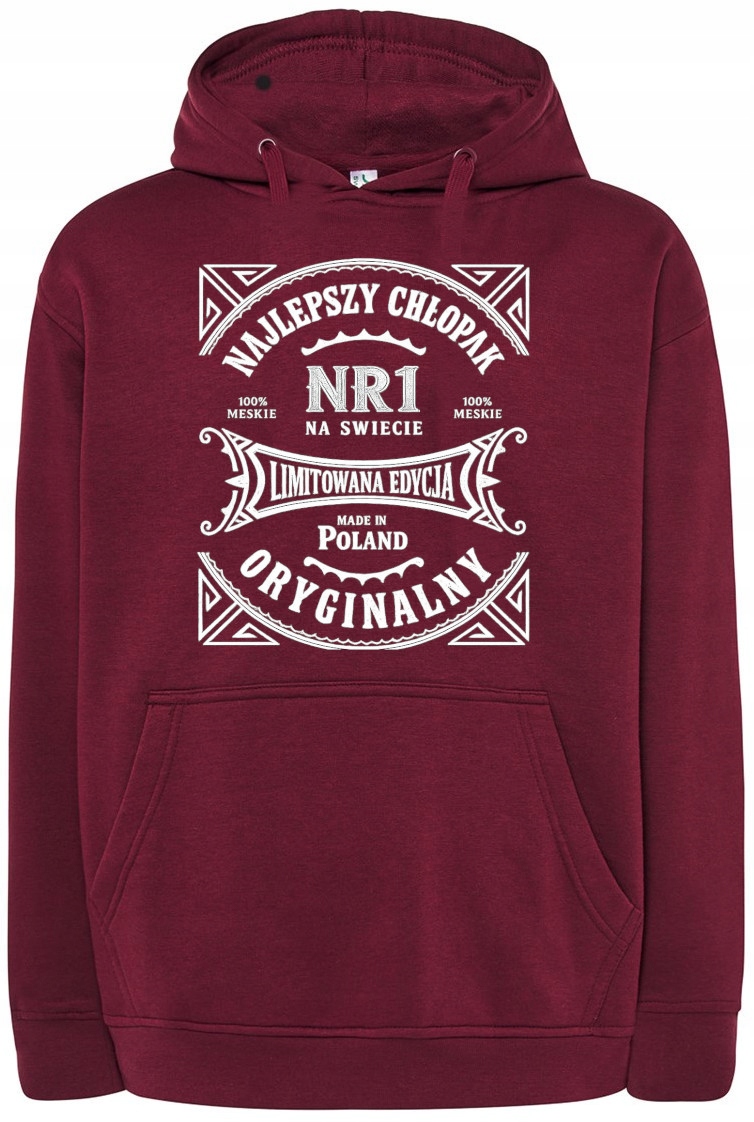 Mikina s kapucí Nejlepší chlapec Limitovaná verze r.XXL