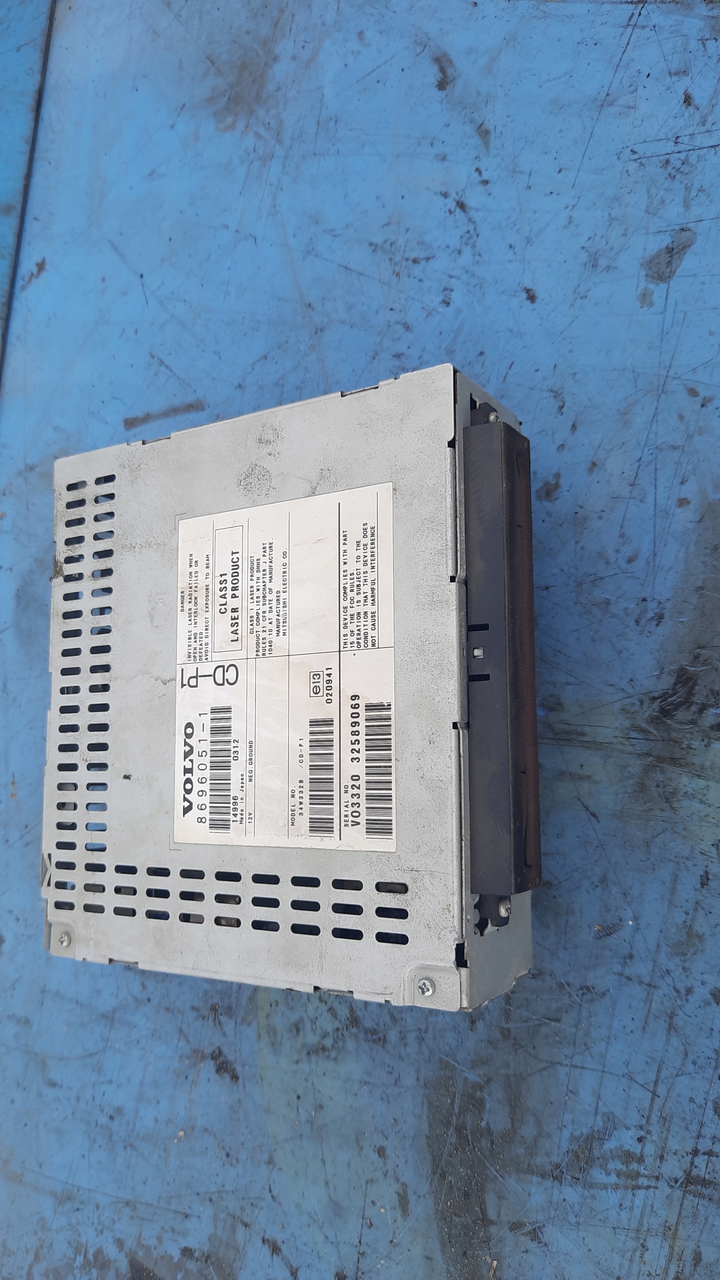 считыватель volvo S40 II 2.4b 05R
