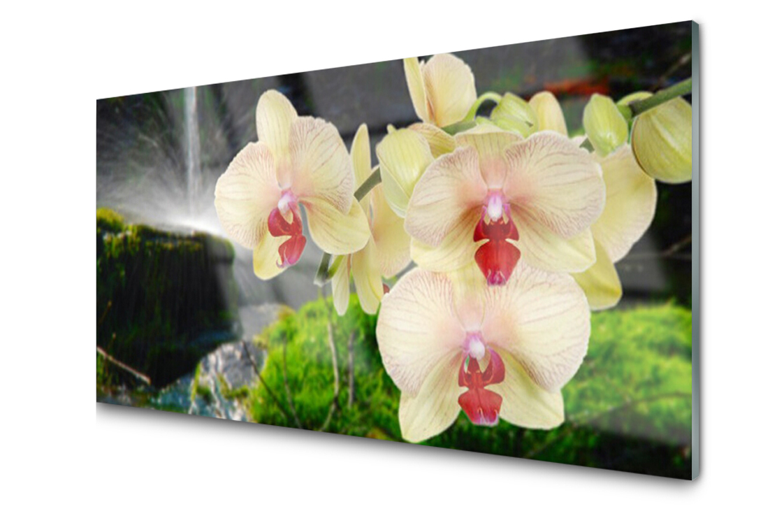 Sklenený panel dekor Stromy Rastlina 120x60 Lepidlo