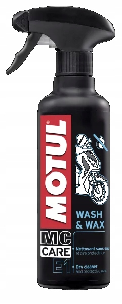 ŚRODEK MOTUL E1 WASH&WAX 400ML / MOTOCYKLE