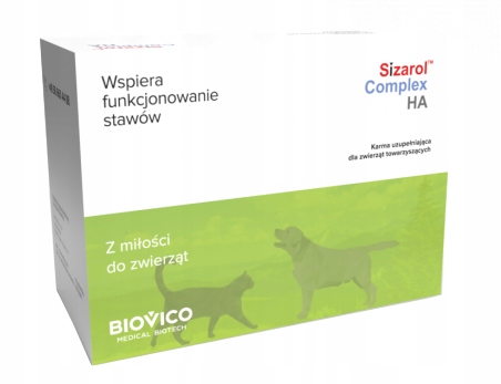 

Sizarol Complex Ha 30 kaps Na Stawy Dla Psa I Kota