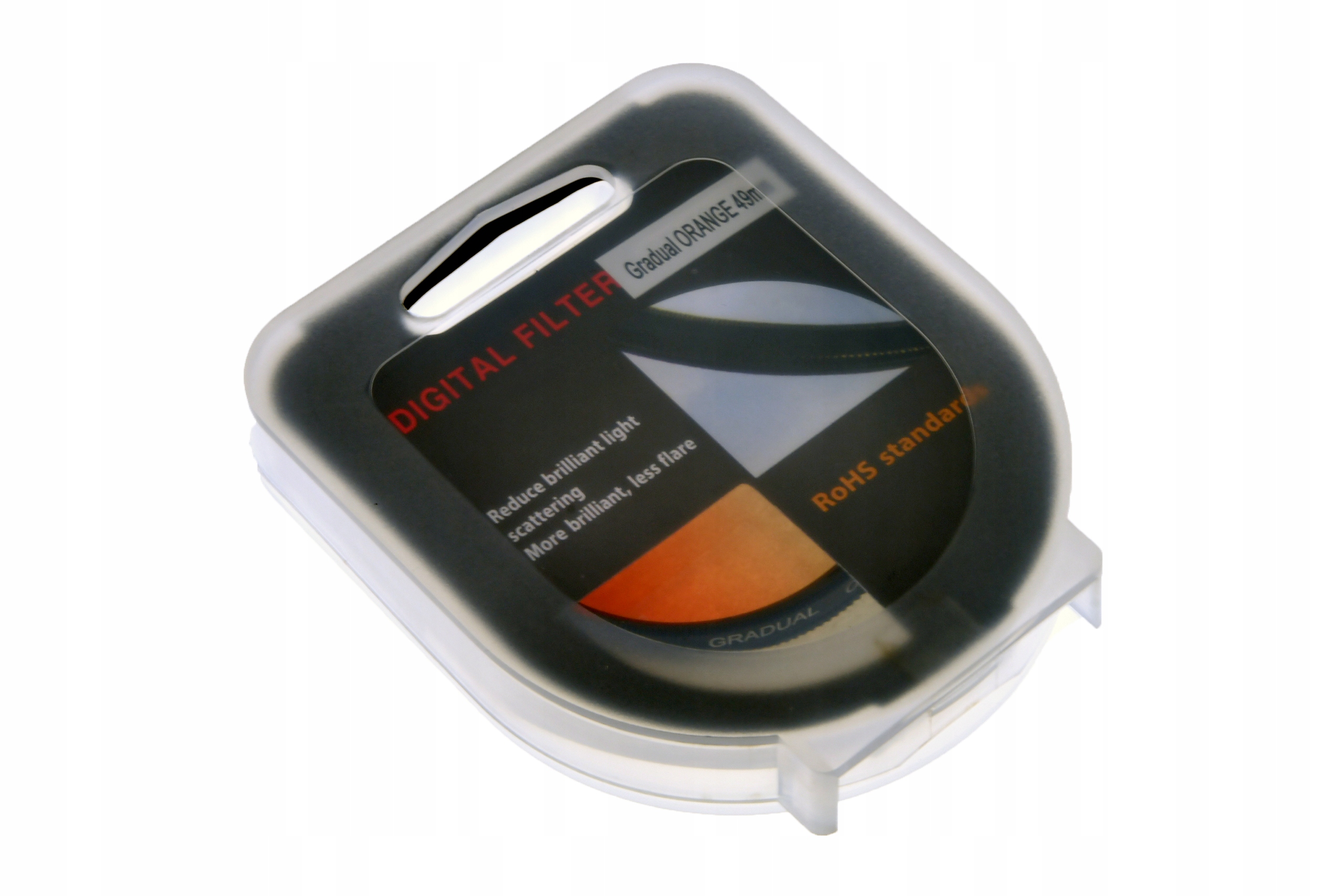 Filtr połówkowy 49mm Pomarańczowy Model inny