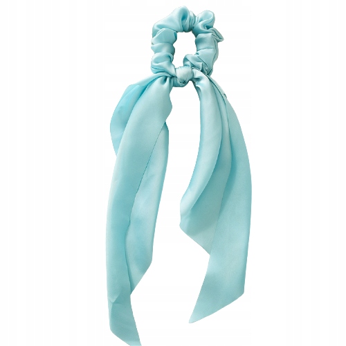 

Gumka do włosów apaszka frotka kokarda niebieska