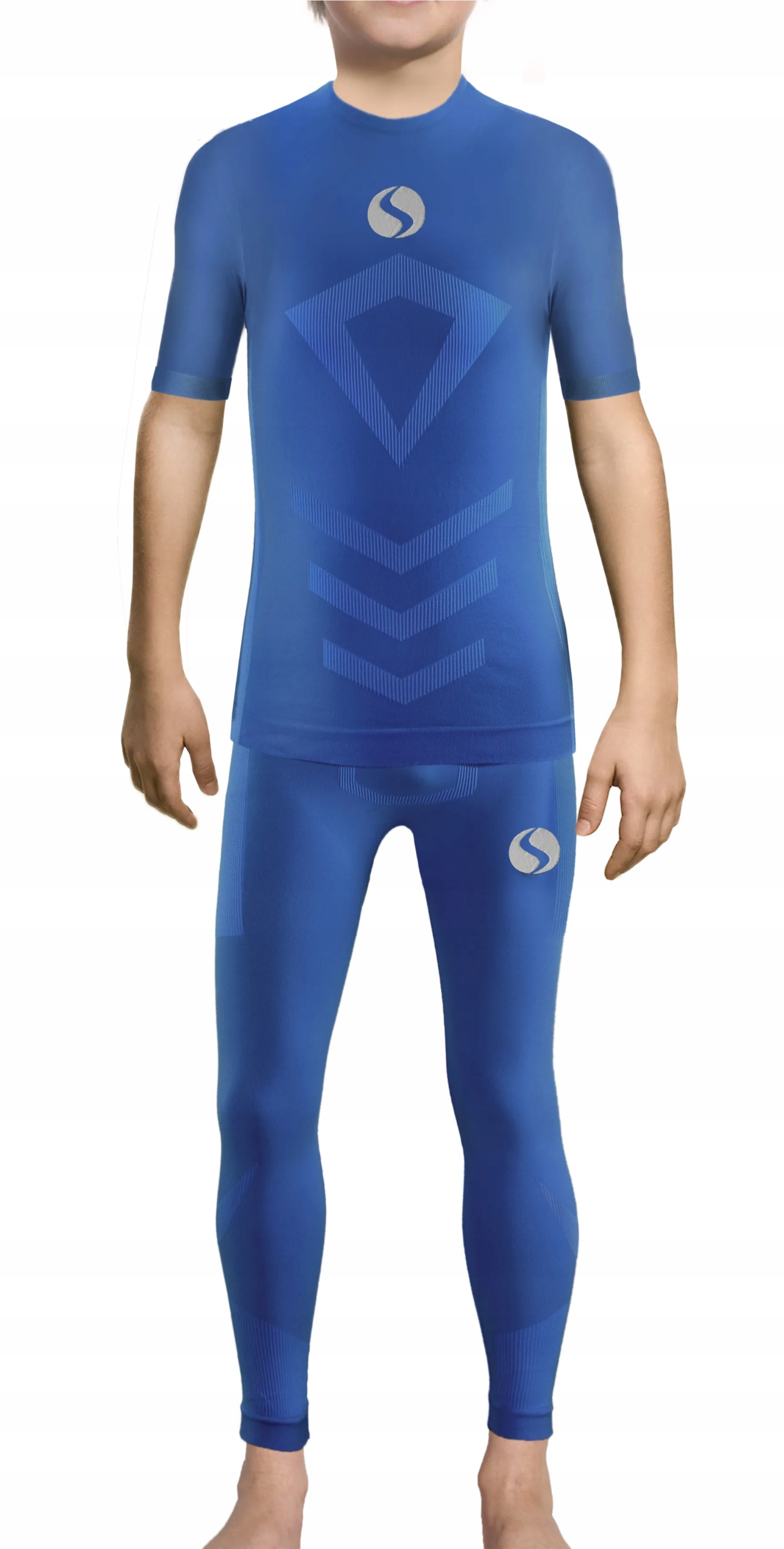 Sesto Senso Komplet Thermo chlapec, délka kalhot Chrpa 116-140 4XS/3XS