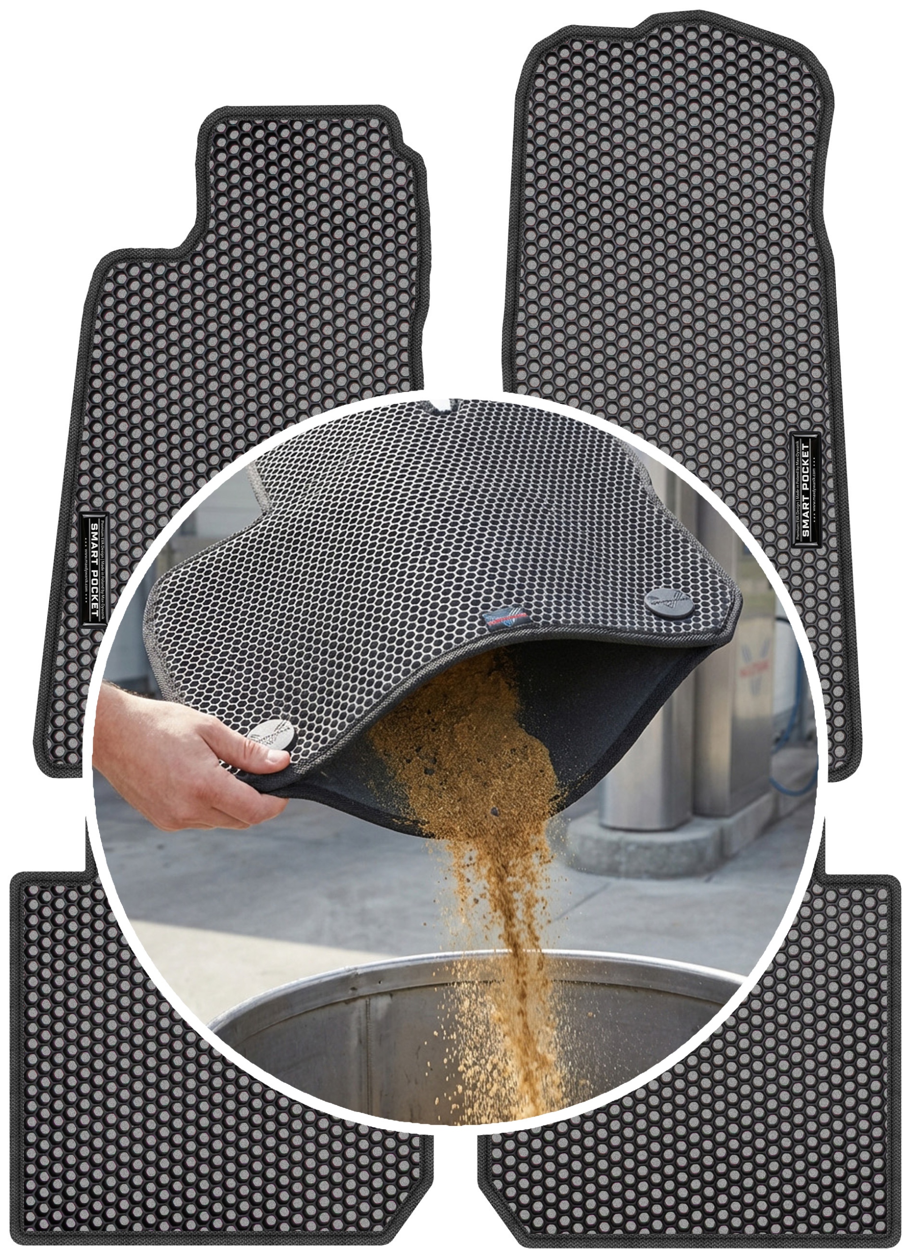 Jaguar XJ8 X308 Sd Long 97-04 Koberce Eva Smart Pocket