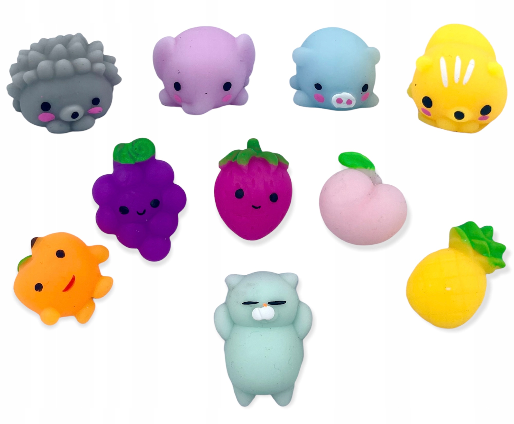 

Mochi Squishy Gniotki Duży Zestaw Push Pop It