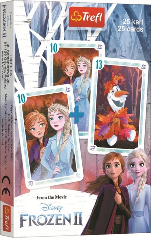 GRA KARCIANA CZARNY PIOTRUŚ FROZEN KRAINA LODU