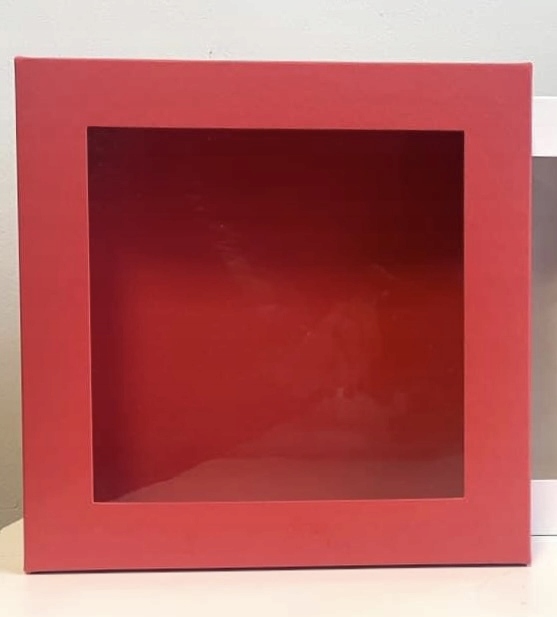 

Opakowanie na pierniki 18,5x18,5x3,5 cm Czerwone