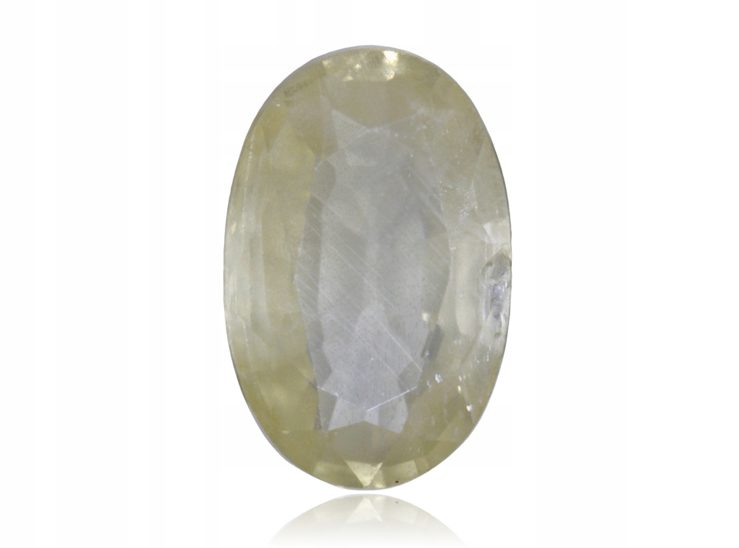 Safír 0.29ct Žlutý Ovál eCertifikát Wbd