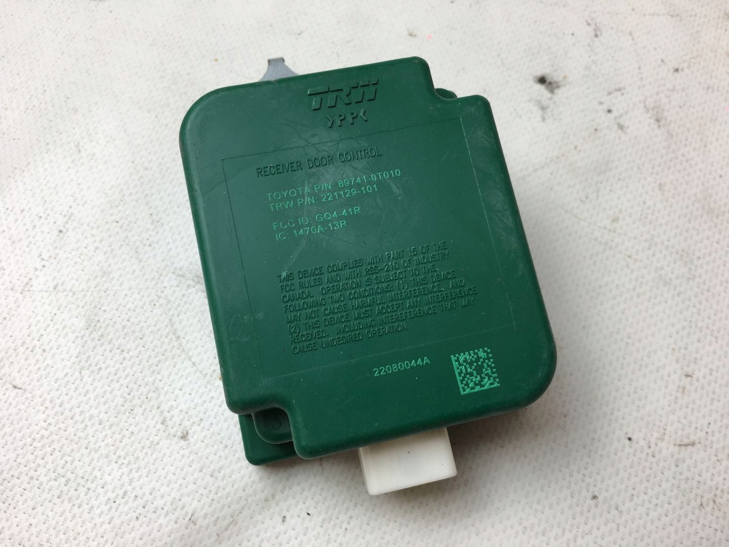 Toyota Venza 09-16 дверной модуль 89741 0T010 США