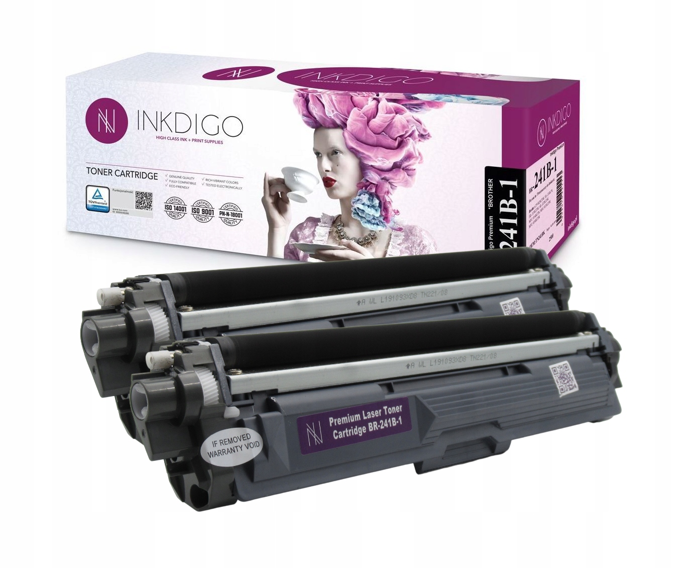 

2x Toner zamiennik TN-241B do Brother DCP-9015CDW