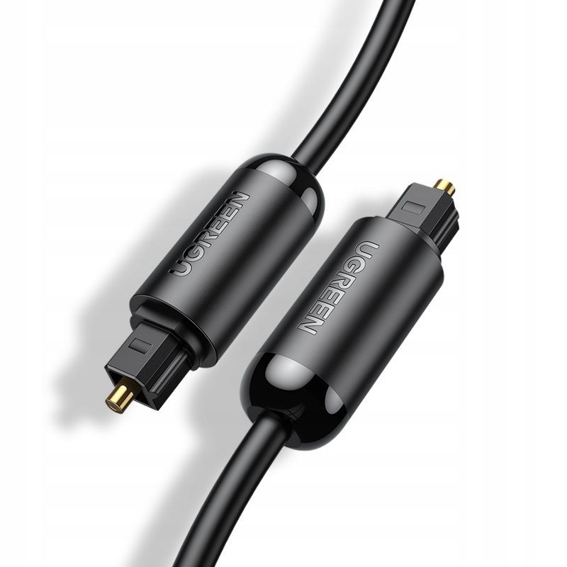 UGREEN ALUMINIOWY PRZEWÓD KABEL OPTYCZNY CYFROWY AUDIO 5.1 TOSLINK SPDIF 3M Kod producenta 70893