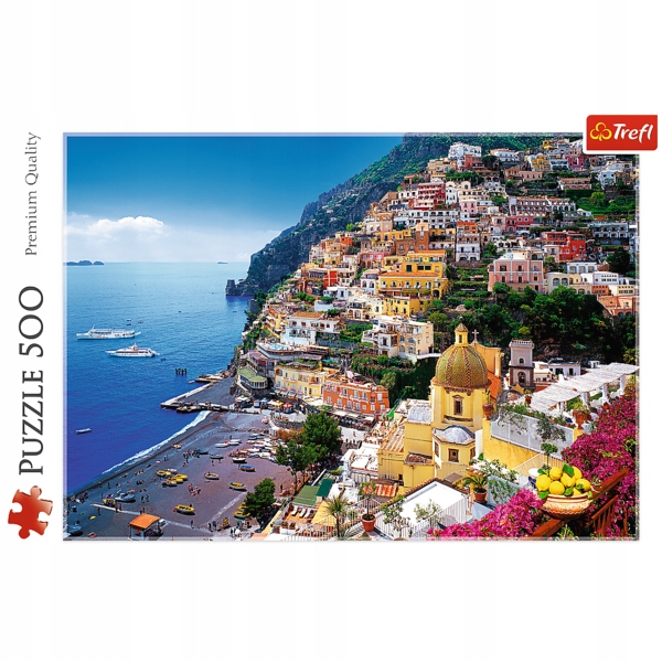 Puzzle 500 Positano WŁOCHY 37145 Materiał karton papier