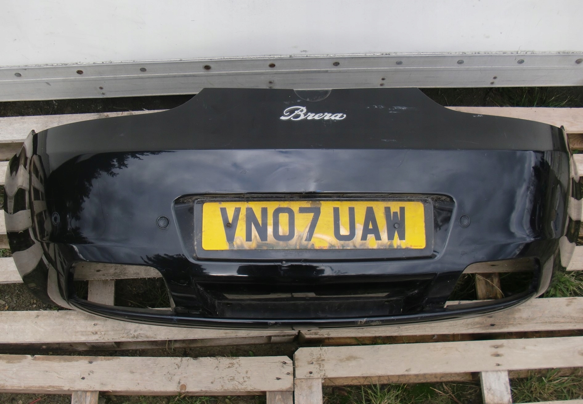 ALFA ROMEO BRERA bumper rear part rear black