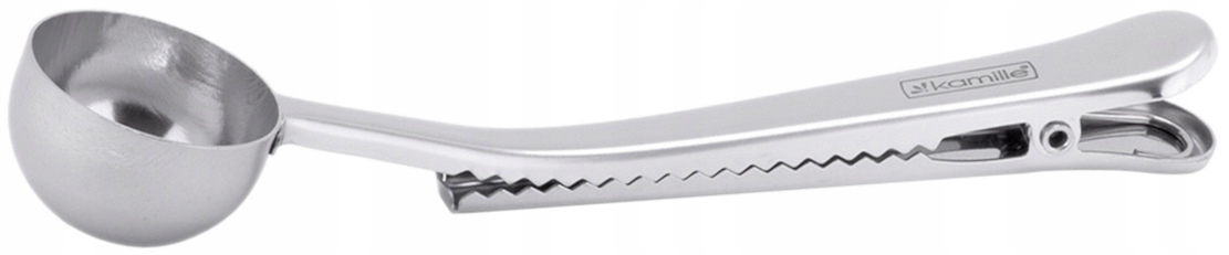 Miarka do kawy z klipsem stalowa KAMILLE