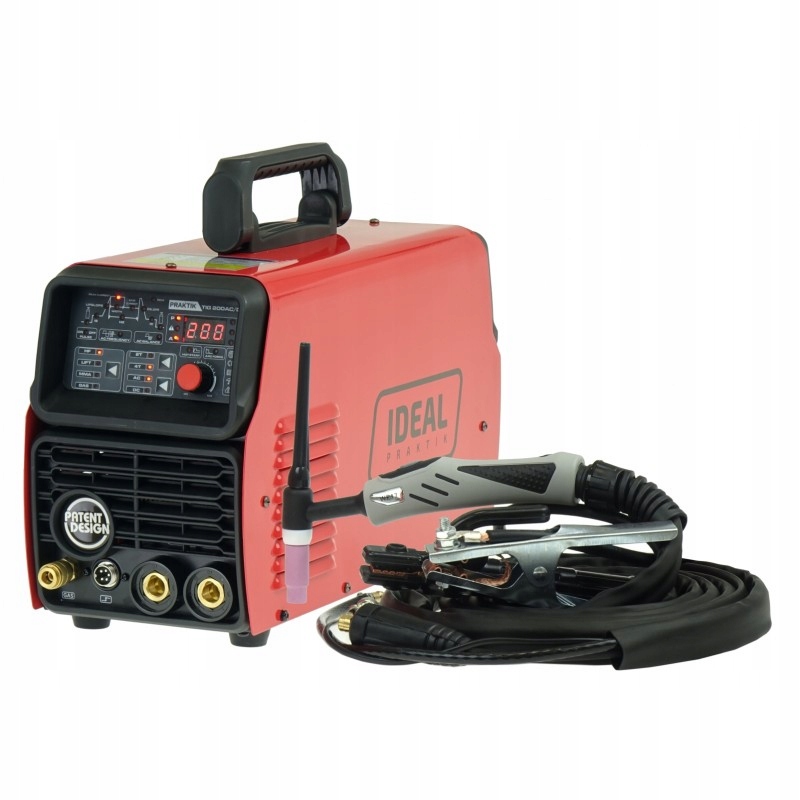 ЗВАРЮВАЛЬНИЙ АПАРАТ IDEAL PRAKTIK TIG 200 AC / DC PULS MMA 200A