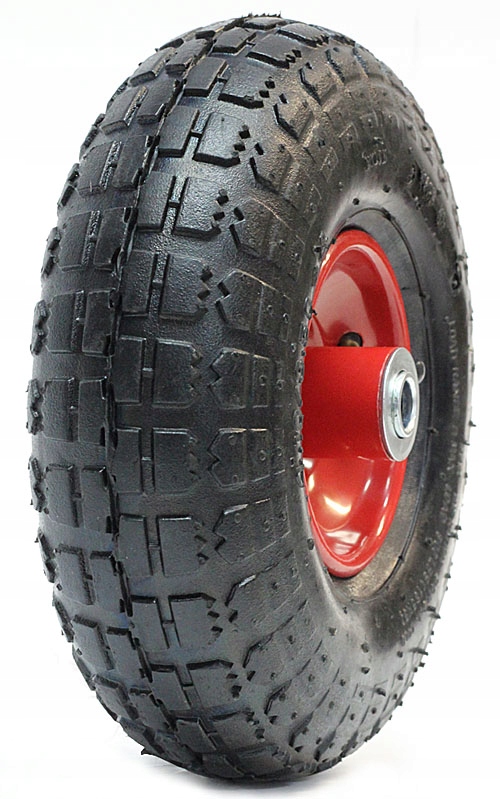 KOŁO 3.50-4 POMPOWANE DO WÓZKA 350x4 2PR otwór fi 16