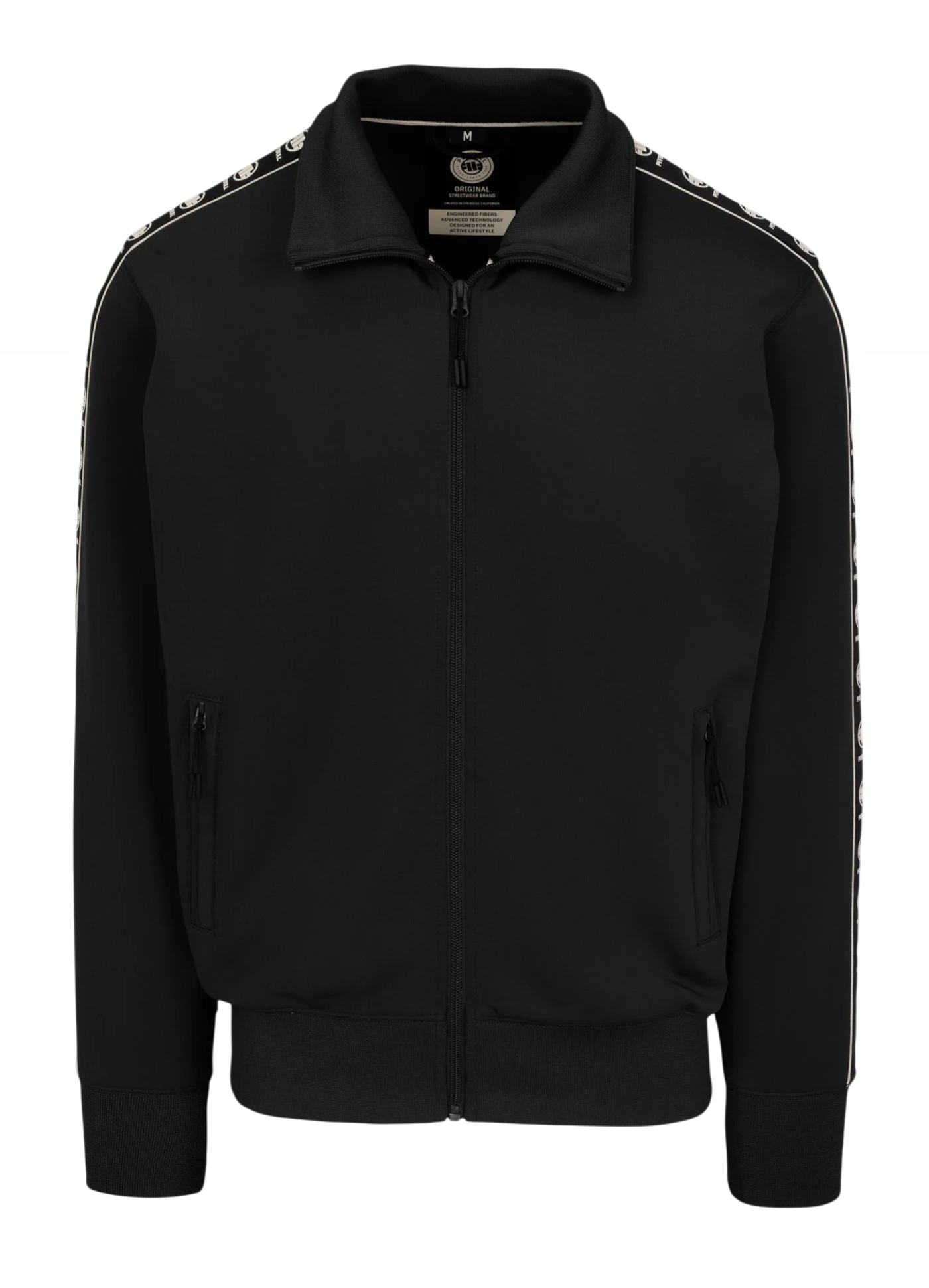 Pit Bull Rozepínací Mikina Oldschool Powers Black XL