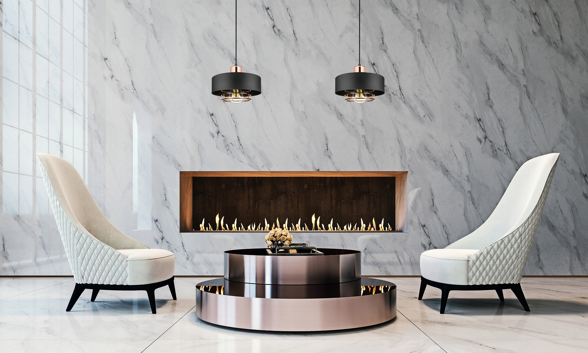 LAMPA WISZĄCA SUFITOWA ŻYRANDOL PLAFON LOFT LED Liczba punktów światła 1