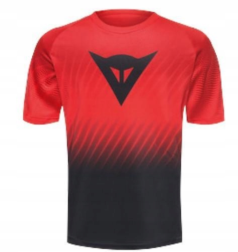 Dětské cyklistické tričko Dainese Scarabeo Jersey Ss Červená Js