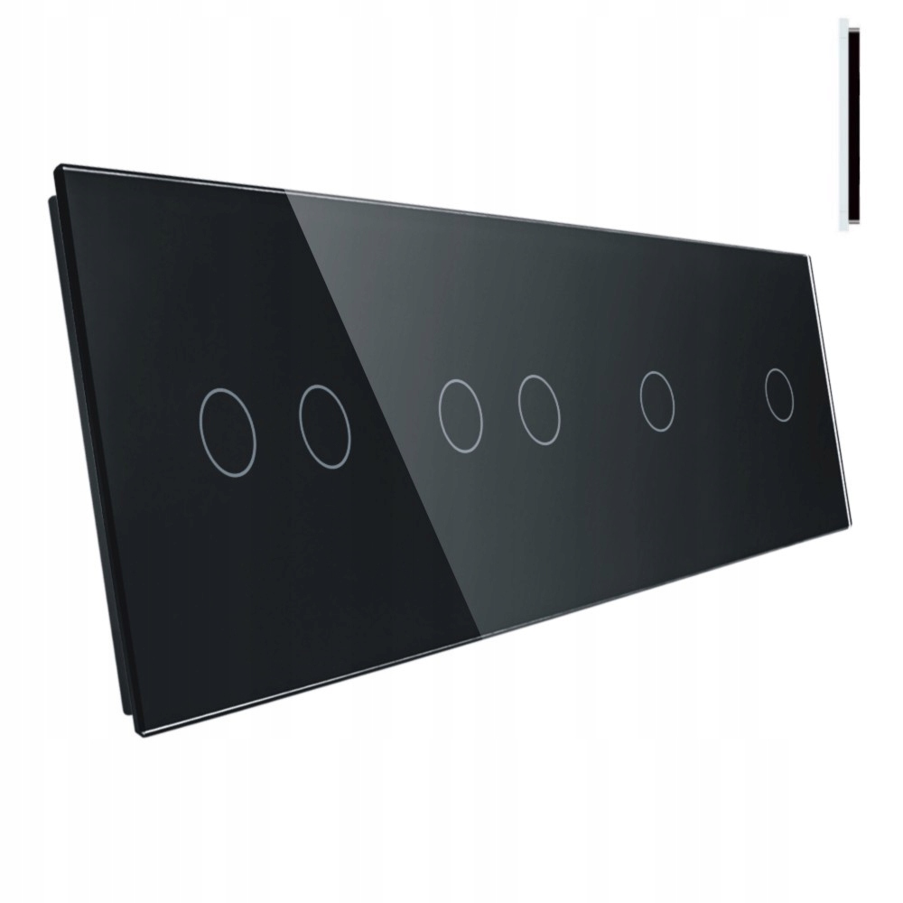 

Livolo Panel Szklany 1+1+2+2 Do Wł. Dotykowy c