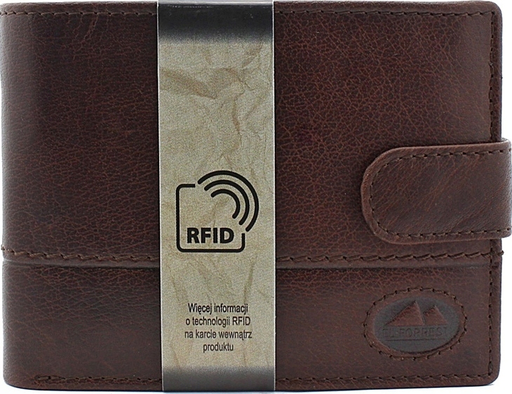 

P212 męski portfel El Forrest skóra Rfid poziomy
