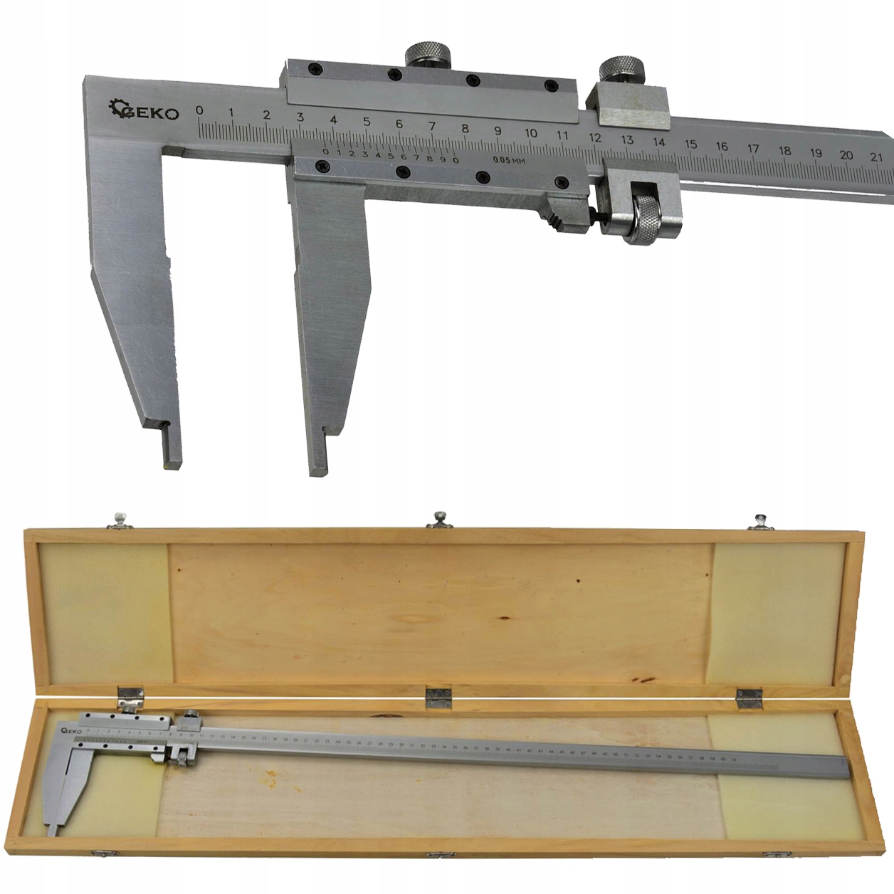 

Precyzyjna Suwmiarka 0-600mm 0,05mm Jednoszczękowa