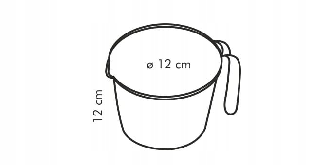 Miarka z dzióbkiem DELICIA 1,0 l Marka Tescoma