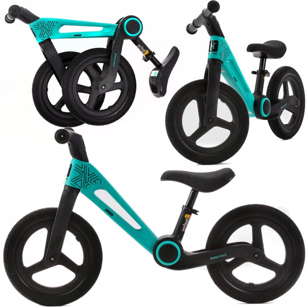 Rowerek Biegowy Speed Dla Dziecka Składana Lekka Biegówka Piankowe Koła