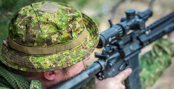 Kapelusz Wojskowy CPU PolyCotton RipStop HELIKON Czarny XL Cechy dodatkowe brak