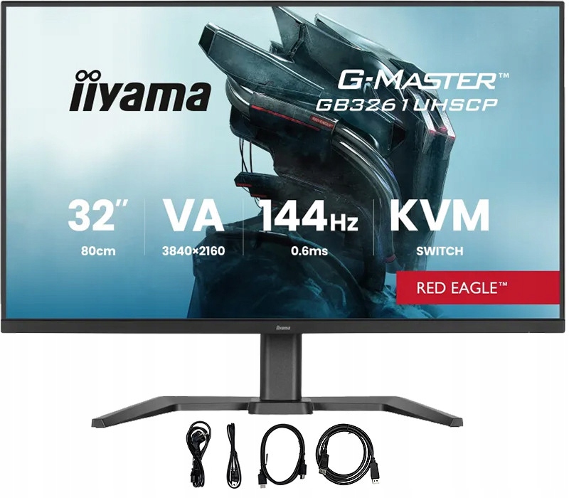 Monitor iiyama G-Master GB3261UHSCP-B1 RedEagle 32 4K Va Led 144Hz 0,6ms