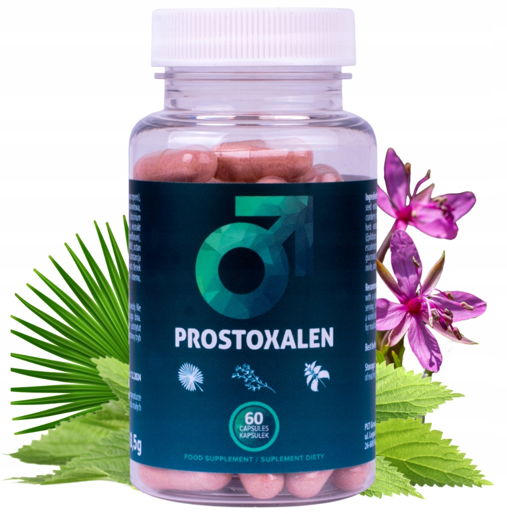 PROSTOXALEN NA PRZEROST PROSTATA PALMA SABAŁOWA Postać kapsułki