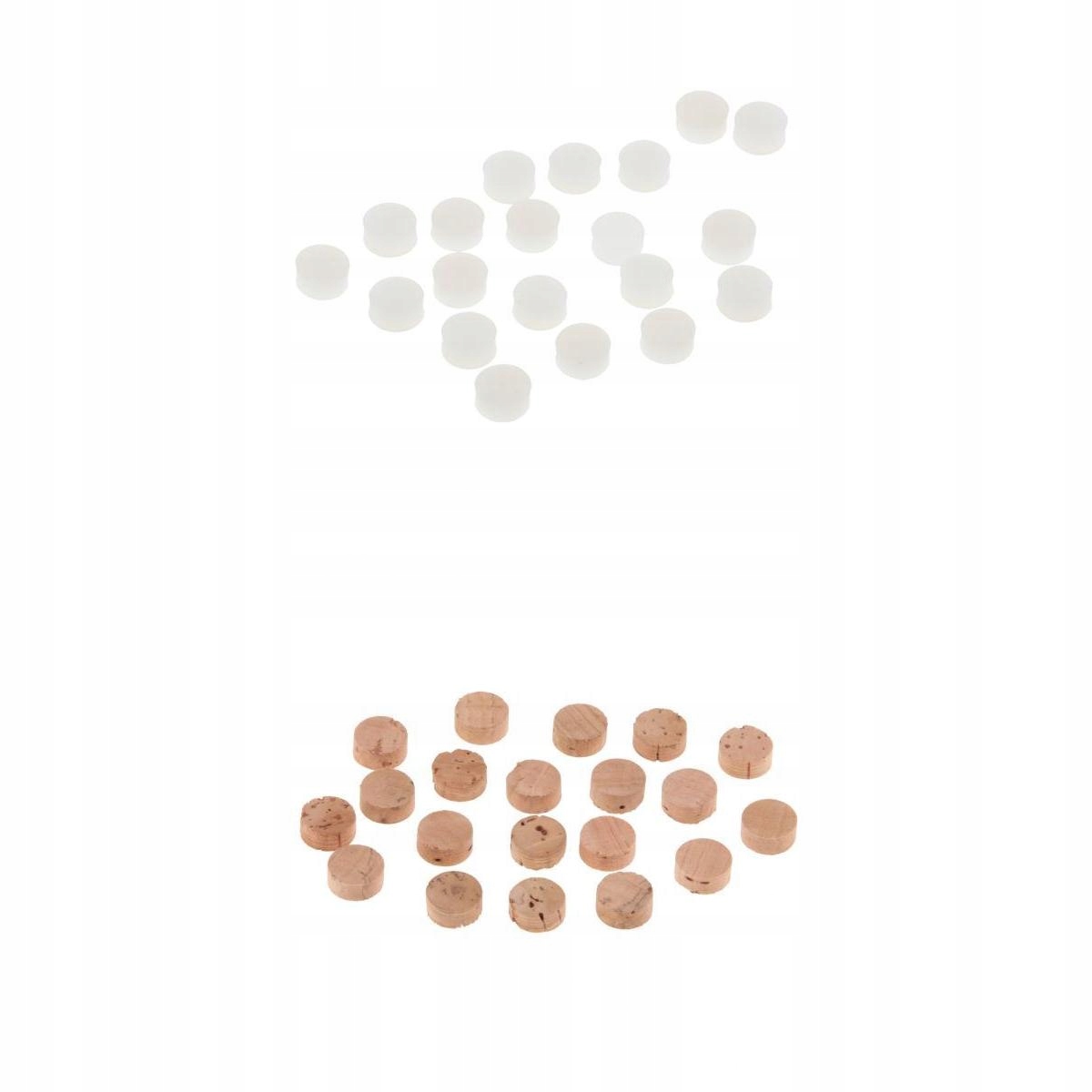 de-40x Water Key Accessory Part Spit Valve Cork Silica Gel, Solid Wood