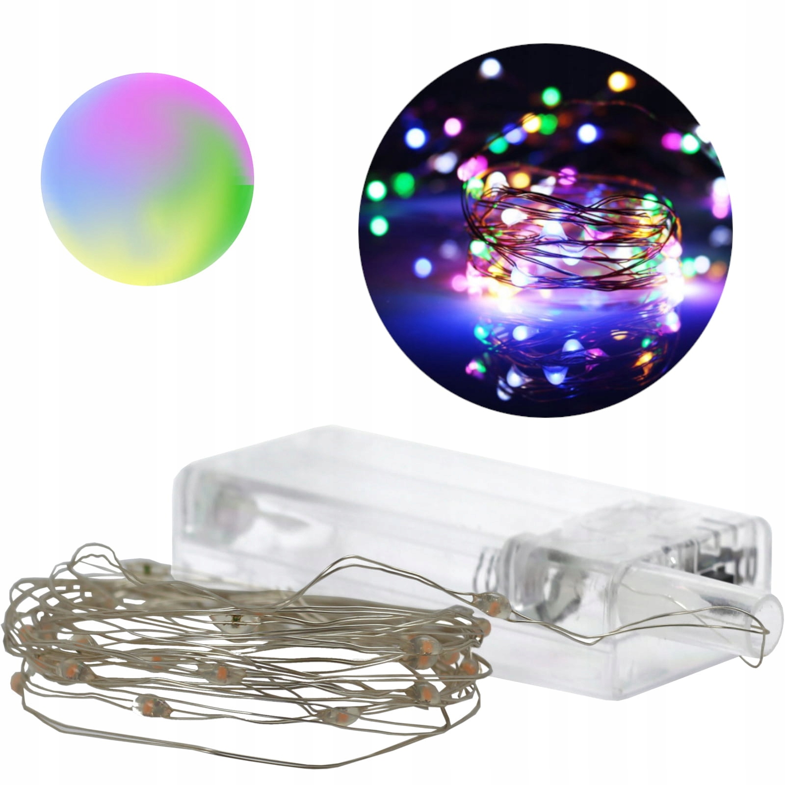 

Lampki choinkowe 30 Led na baterie R6 3m