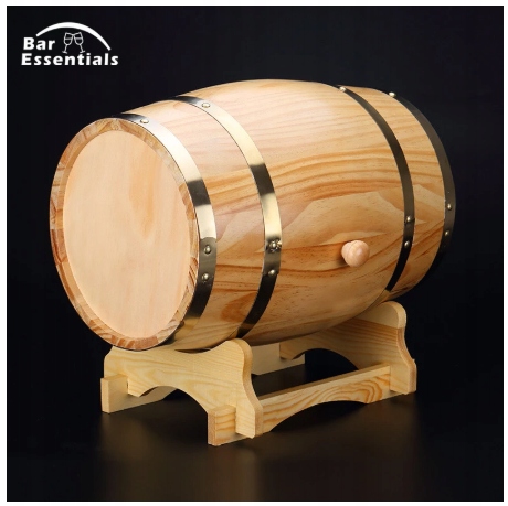 3 l Beer Barrel Keg Vintage Oak drevo
