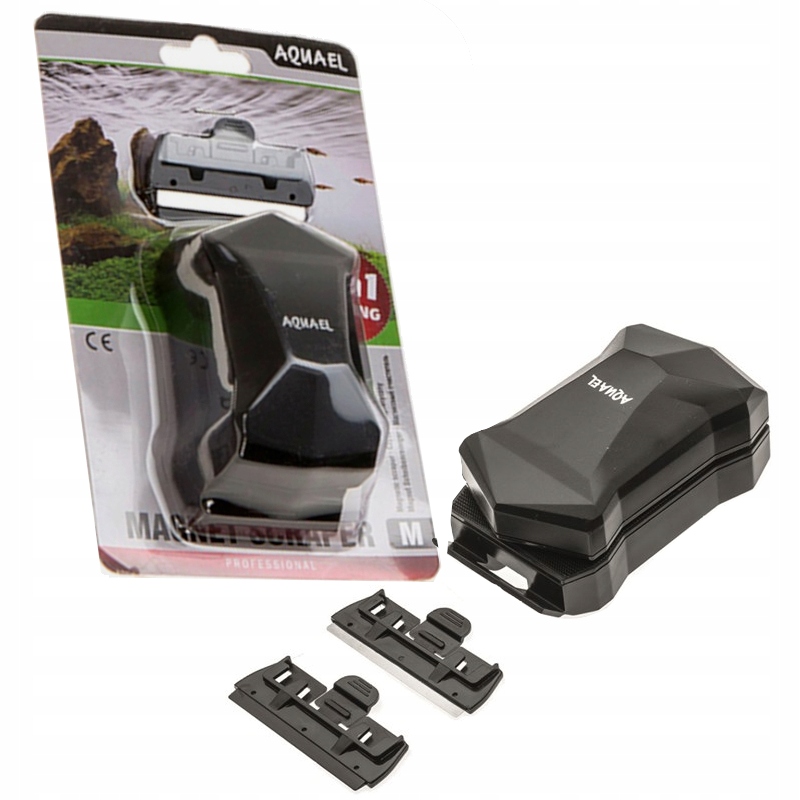 Levně Magnetický čistič akvária 3-8 mm Aquael 2v1
