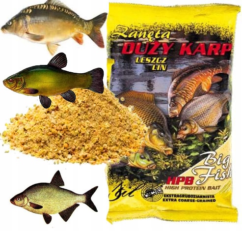 Zanęta Stil Hpb Duży Karp Leszcz Lin Extra Gruba 1,8kg WrocłaW