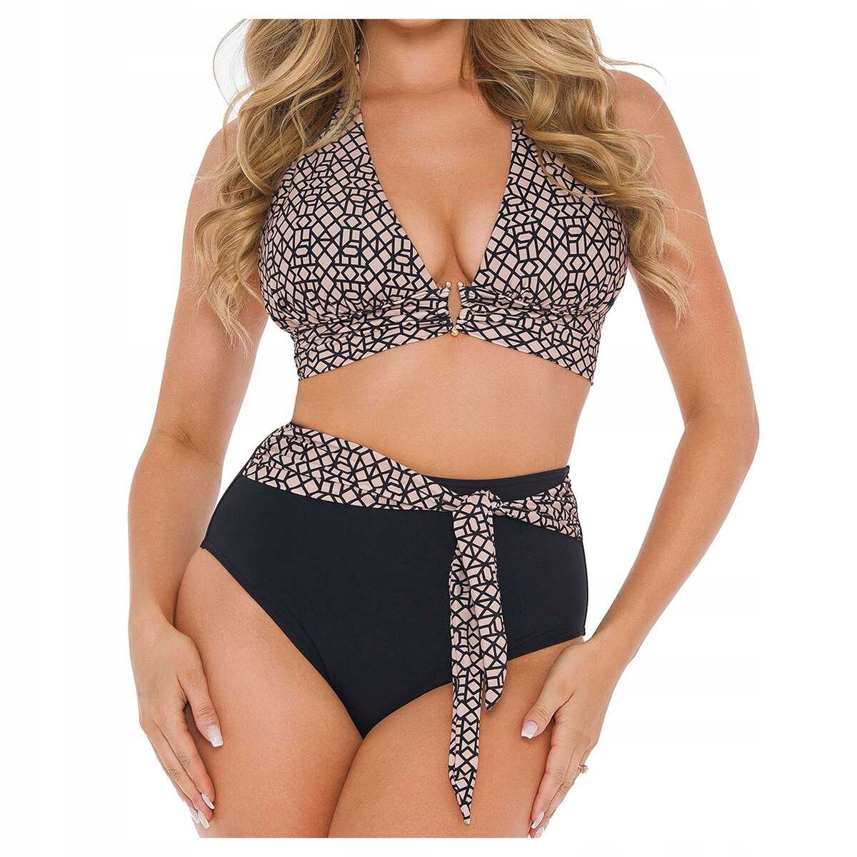Self Dvoudílný plavkový kostým Luxe3 556LX3 1 béžový 70E