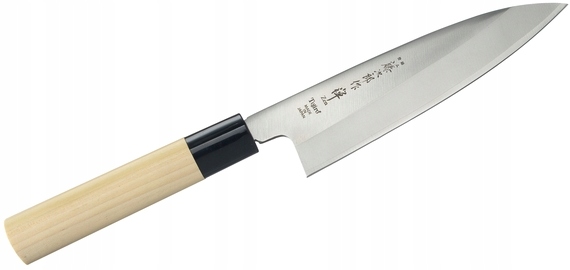 Tojiro Zen Japonský dub Kuchynský nôž Deba 15,5 cm