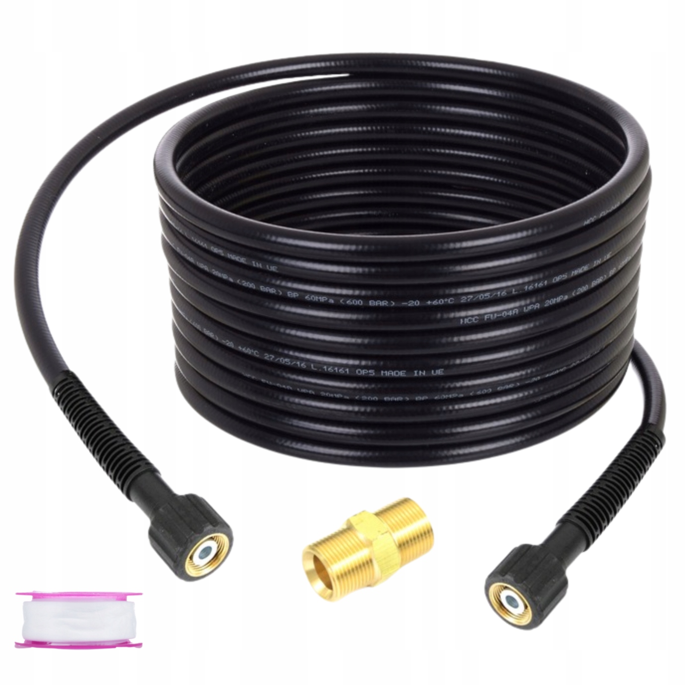 Wąż 15m przewód do myjki Karcher Nypel przedłużka przedłużający M22